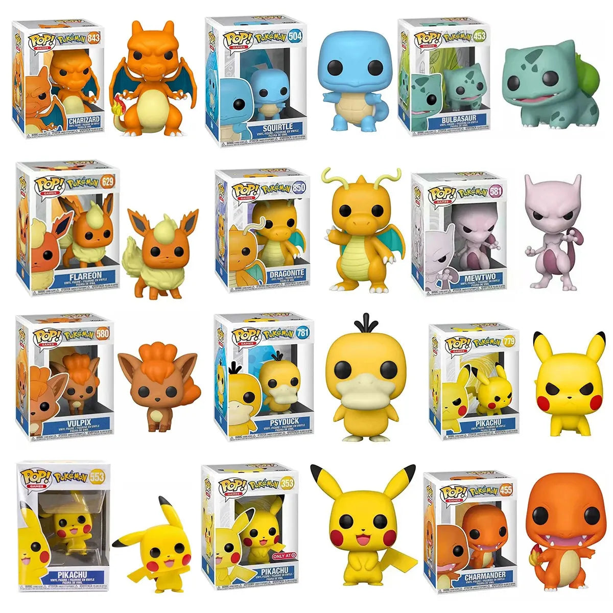 Funko Pops! Personajes de Pokemon